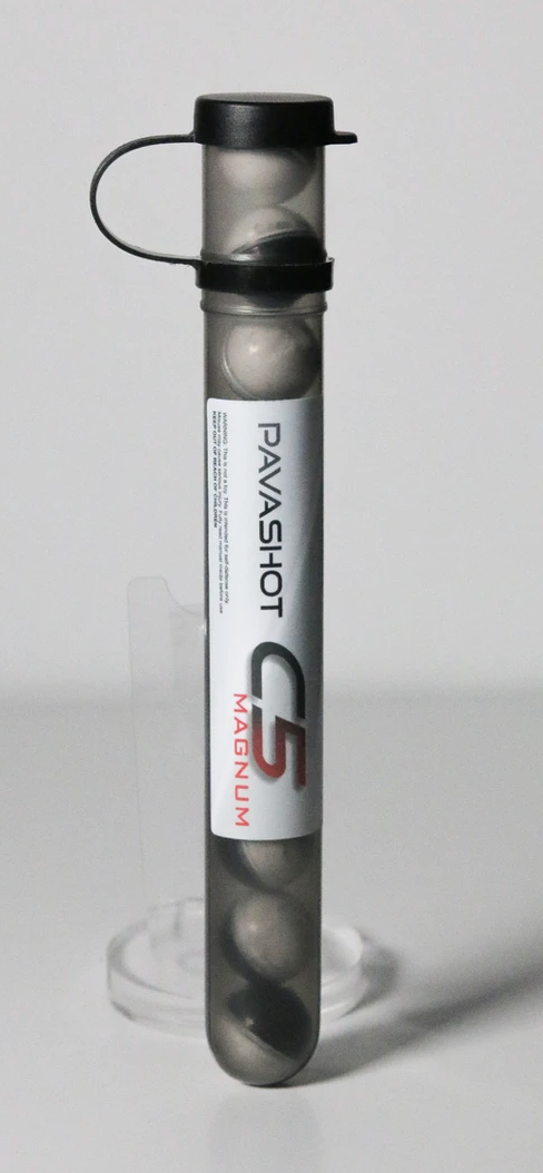Spherical PAVA Ball Projectiles