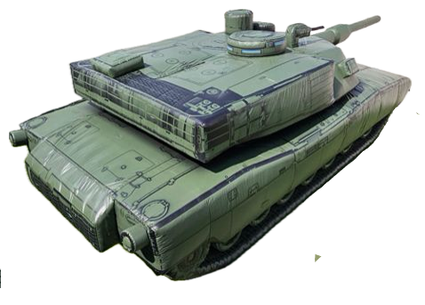 M1 Abrams 1:1 Military Inflatable Decoy