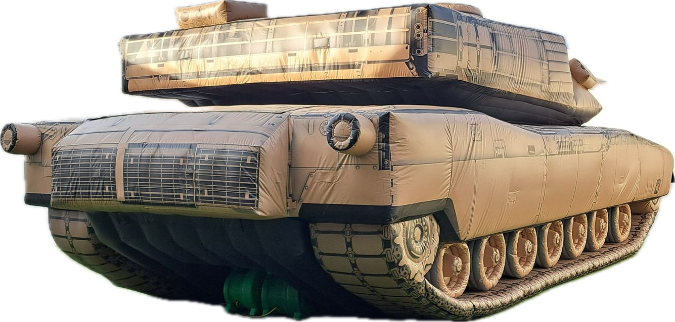 M1 Abrams 1:1 Military Inflatable Decoy